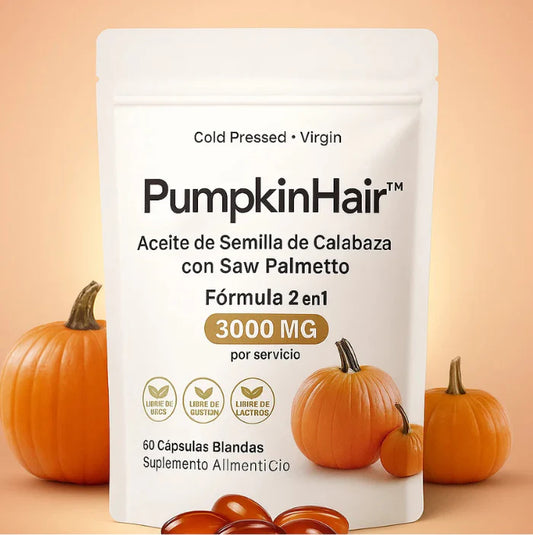 Aceite de Semillas Calabaza - RECUPERÁ TU PELO Y RECUPERÁ TU CONFIANZA
